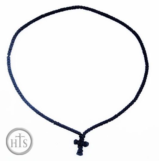 Product Pic - 100 Knot Cord Cross from Greece, 8 1/2
