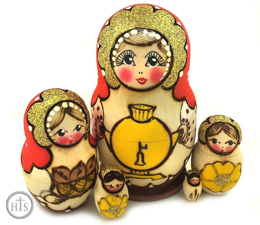 Image - Matreshka 5 Nesting Dolls, 