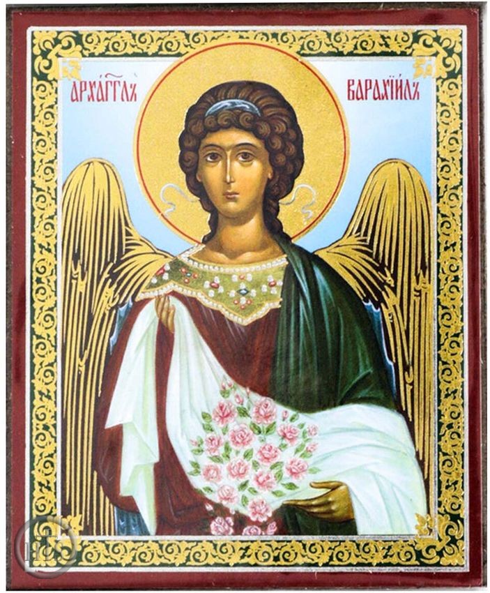 HolyTrinity Pic - Archangel Barachiel (VARAKHIIL), Orthodox Mini Icon