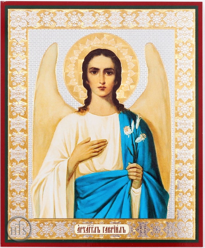Product Photo - Archangel Gabriel, Orthodox Mini  Icon