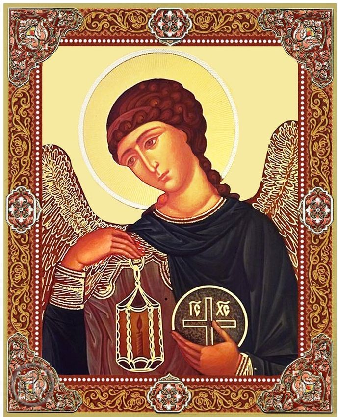 Image - Archangel Gabriel, Orthodox Gold Foil Mini Icon