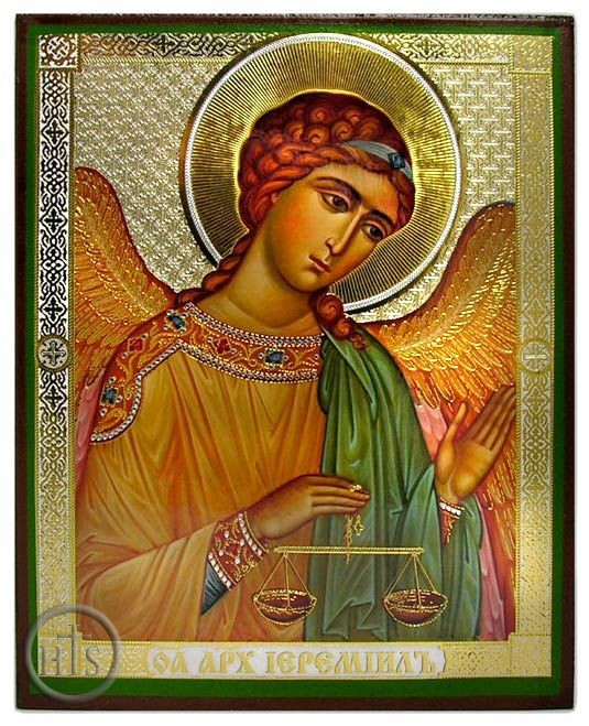 Product Pic - Archangel Jeremiel (IEREMIIL), Orthodox Icon