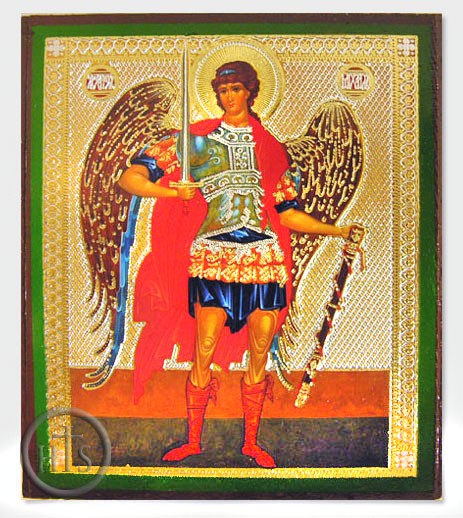 HolyTrinity Pic - Archangel Michael, Orthodox Christian Mini Icon