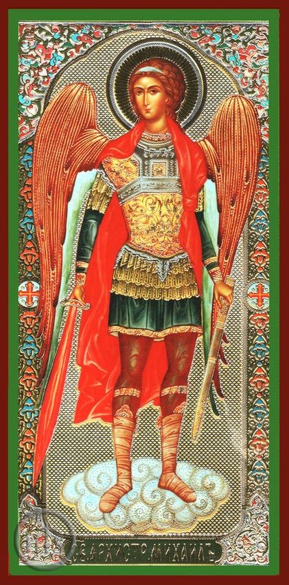Pic - Archangel Michael, Orthodox Christian Panel  Icon