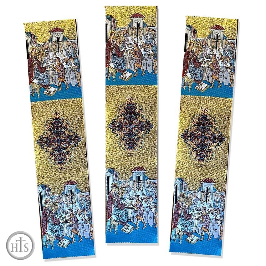 HolyTrinityStore Image - Marriage at Cana, Tapestry Icon Book Marker