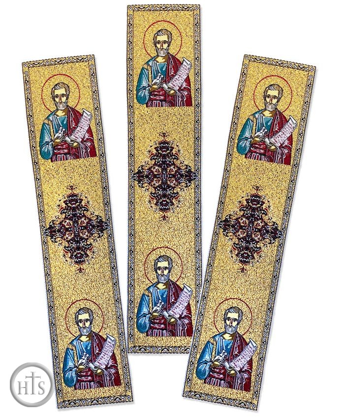 Product Pic - St Joseph, Tapestry Icon Book Marker, Set of 3