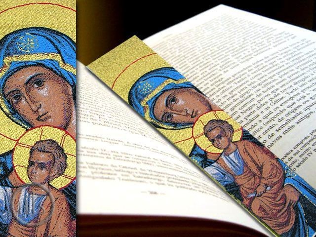 Photo - Virgin Mary, Tapestry Icon Book Marker 