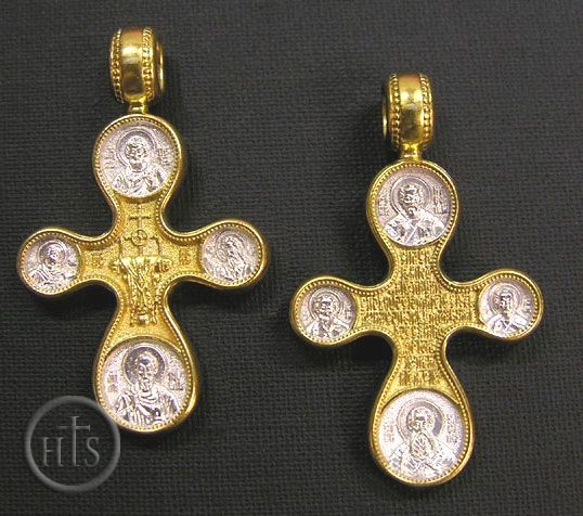 Photo - ETHYMASIA JUDGEMENT, Traditional Byzantine Style Reversible Cross