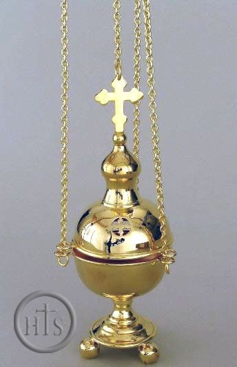 Product Pic - Censer,  Gold Plated