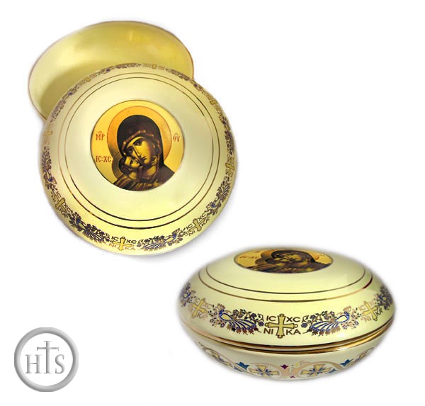 HolyTrinityStore Picture - Ceramic Case with Icon, Made in Greece