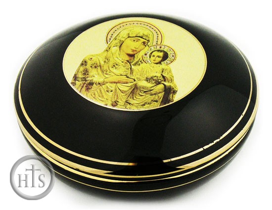 HolyTrinityStore Photo - Ceramic Rosary Icon Case, Small