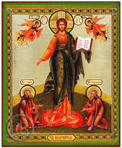 Product Photo - Christ Almighty with Saints and Archangels, Orthodox Icon