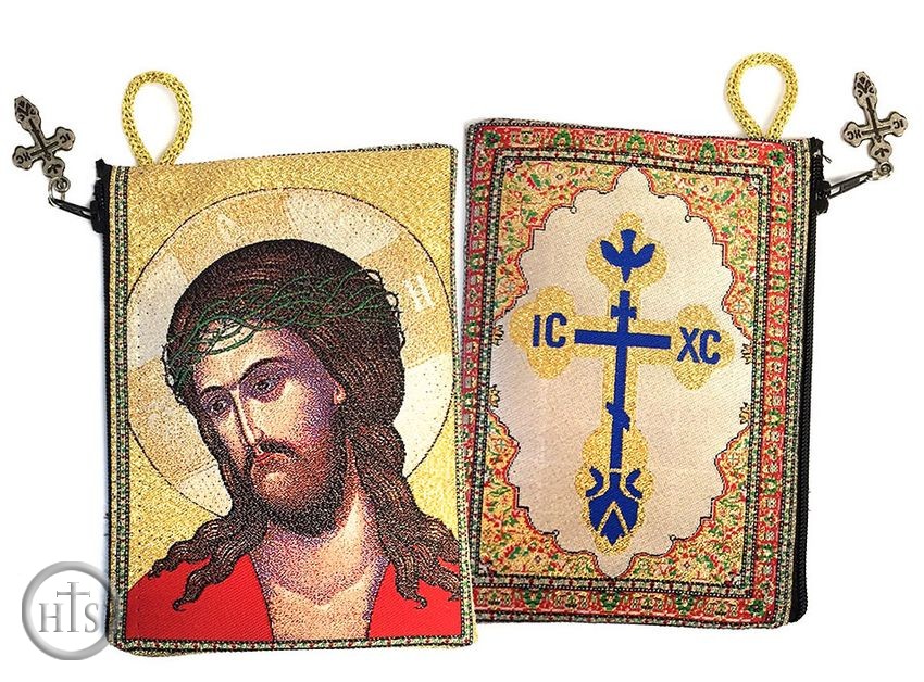 HolyTrinityStore Photo - Christ Extreme Humility Rosary Icon Pouch 