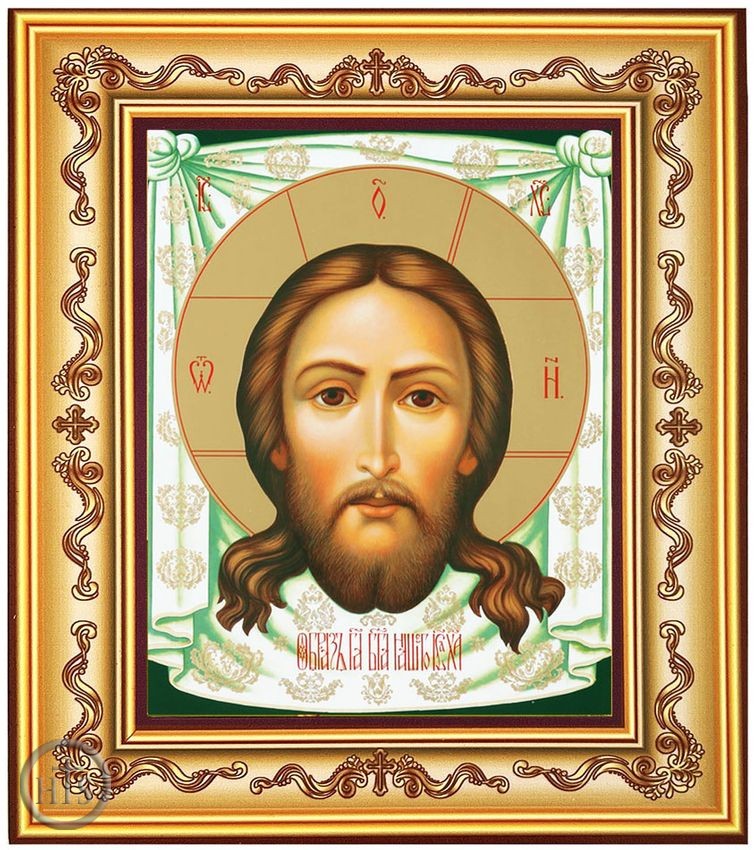 Product Image - Christ Made Without Hands, Orthodox Icon in Frame 