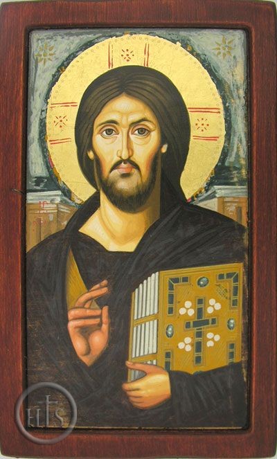 Picture - Christ of Sinai, Serigraph Orthodox  Icon, Large