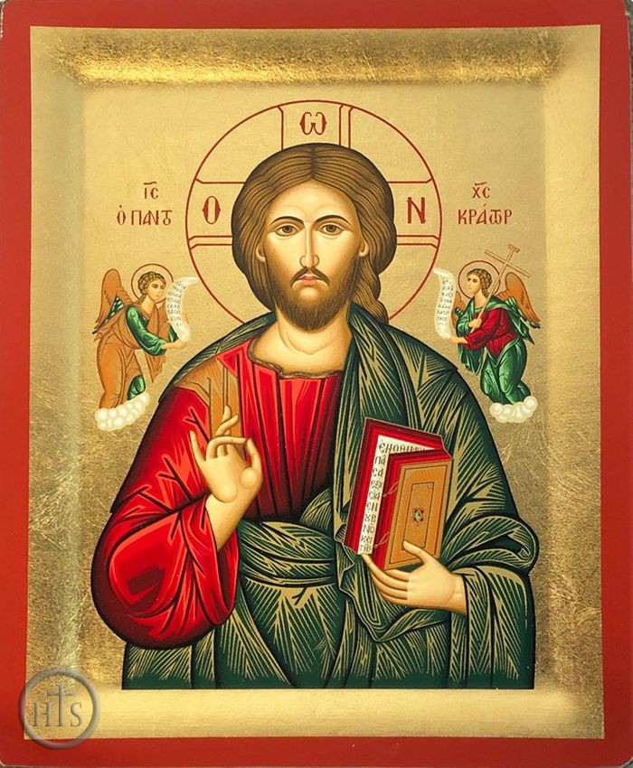 HolyTrinityStore Picture - Christ The Teacher, Serigraph Icon with Stand