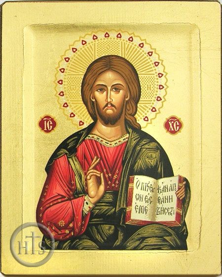 Product Pic - Christ The Teacher, Serigraph Icon with Stand