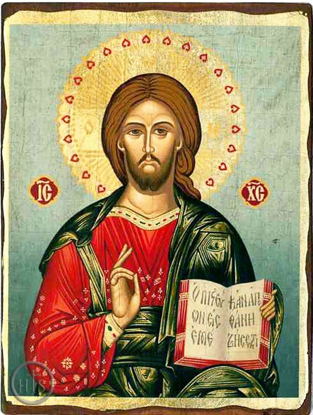 Picture - Christ The Teacher, Orthodox Christian Serigraph Icon