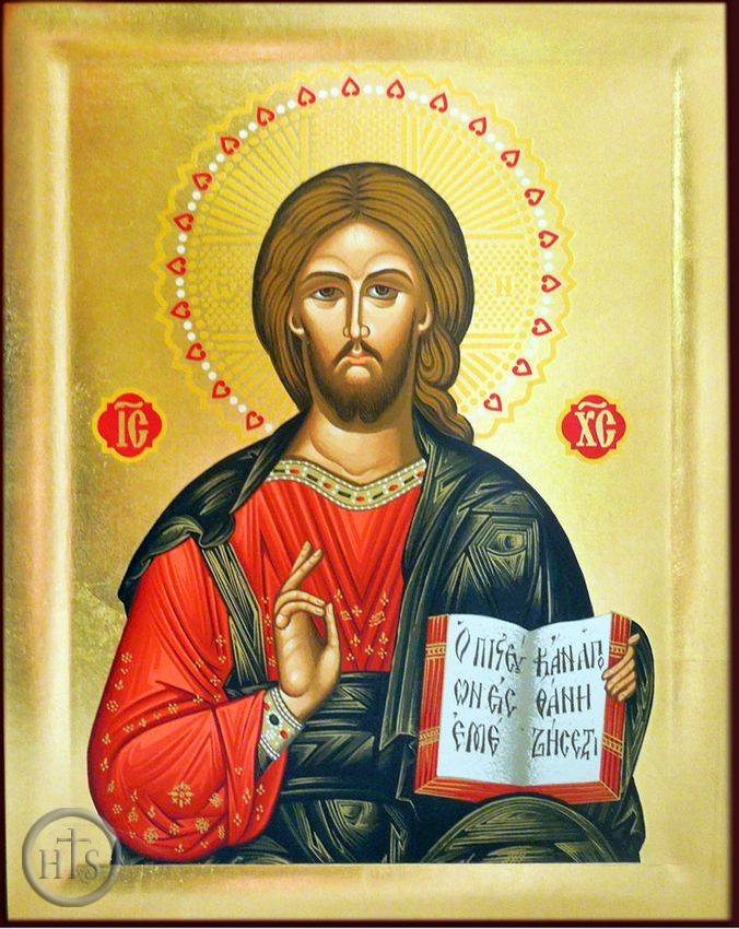 Product Pic - Christ The Teacher, Serigraph Orthodox Icon