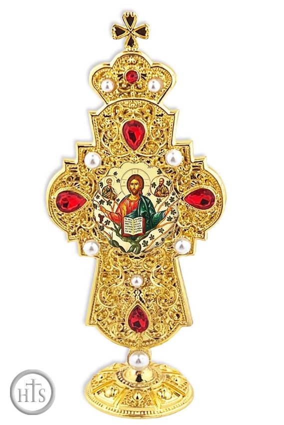 Image - Christ The Vine Tree, Orthodox Icon in Standing Cross