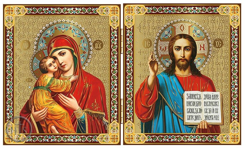 Image - The Christ and Virgin of Vladimir Diptych, Small