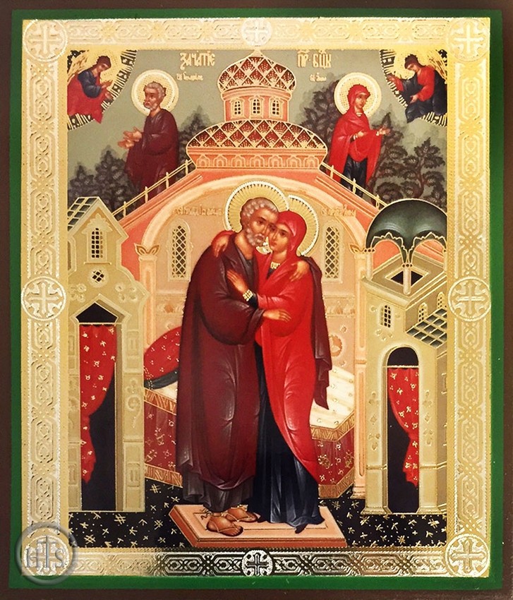 Photo - Conception of  the Virgin Mary, Orthodox Icon 