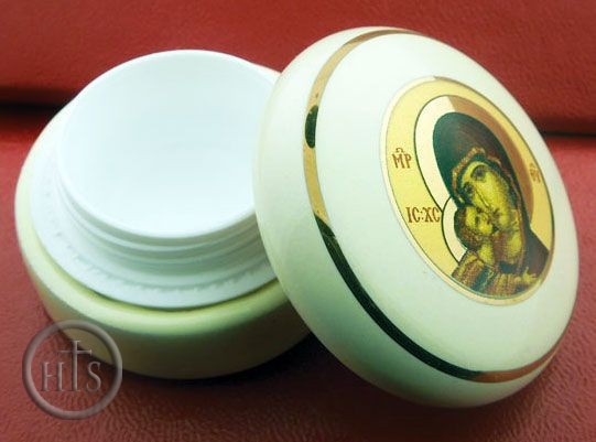 Photo - Cotton Oil  Ceramic Container, Cream