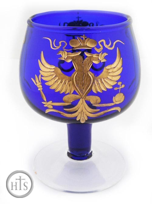 Image - Imperial Crystal Glass with Double Headed Royal Eagle 
