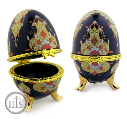 Product Picture - Porcelain  Open Up   Decoration Egg  or Jewelry Box