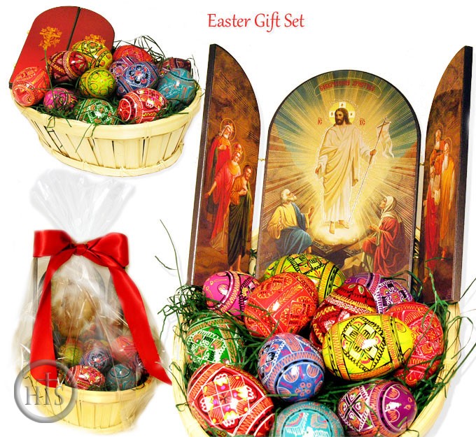 Product Picture - Pascha (Easter) Hostess Gift Basket, Large