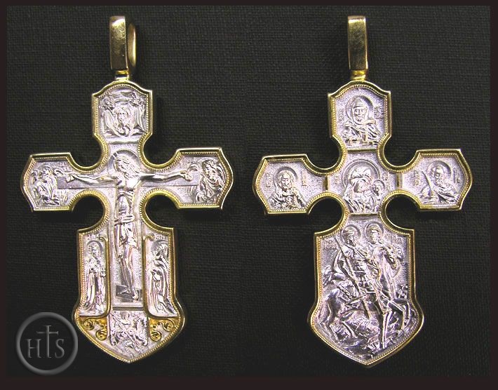 HolyTrinity Pic - Engraved Cross, Extra Large