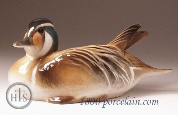 HolyTrinityStore Picture - Lomonosov Porcelain Figurine Baltic Duck #2