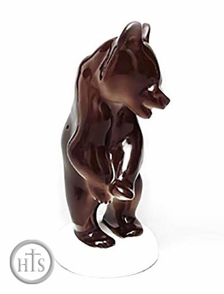 Product Picture - Lomonosov Porcelain Figurine Bear Cub Standing