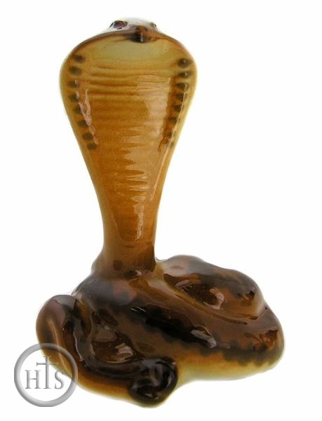 HolyTrinityStore Image - Lomonosov Porcelain Figurine Cobra Medium