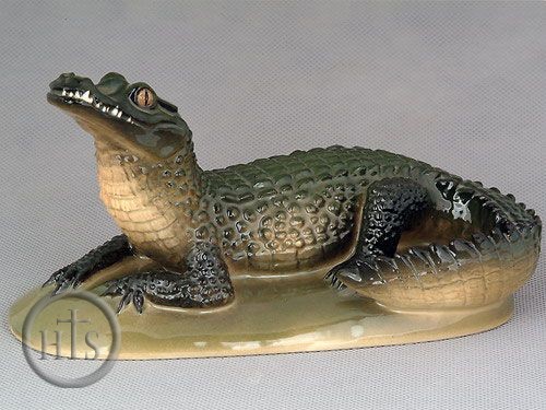 Product Photo - Lomonosov Porcelain Figurine Crocodile