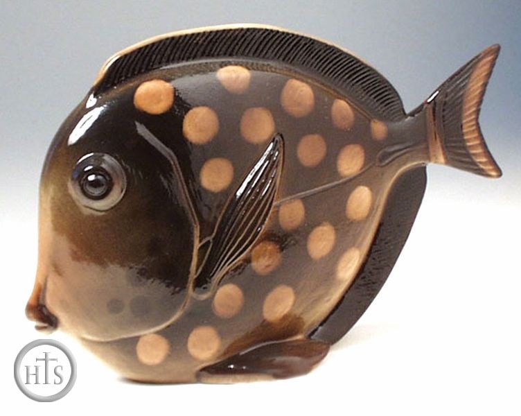 Photo - Lomonosov Porcelain Figurine Fish Medium