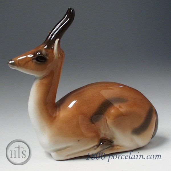 Product Pic - Lomonosov Porcelain Figurine Gazelle