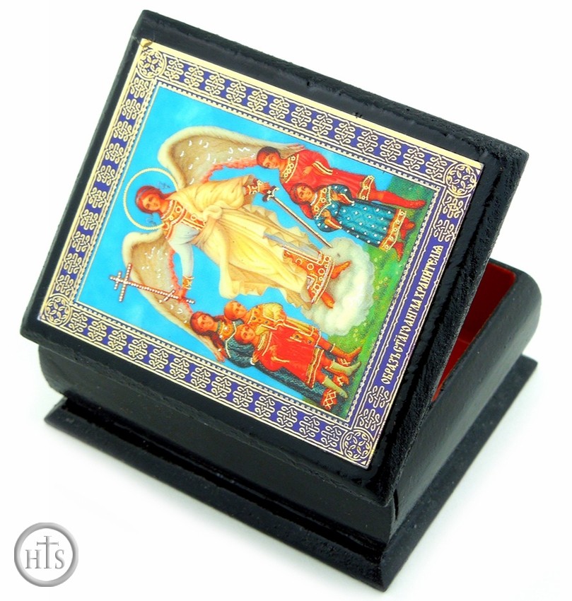 Product Picture - Guardian Angel with Children, Keepsake  Box