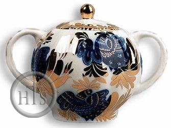 HolyTrinity Pic - Lomonosov Porcelain 'Golden Garden' Sugar Bowl