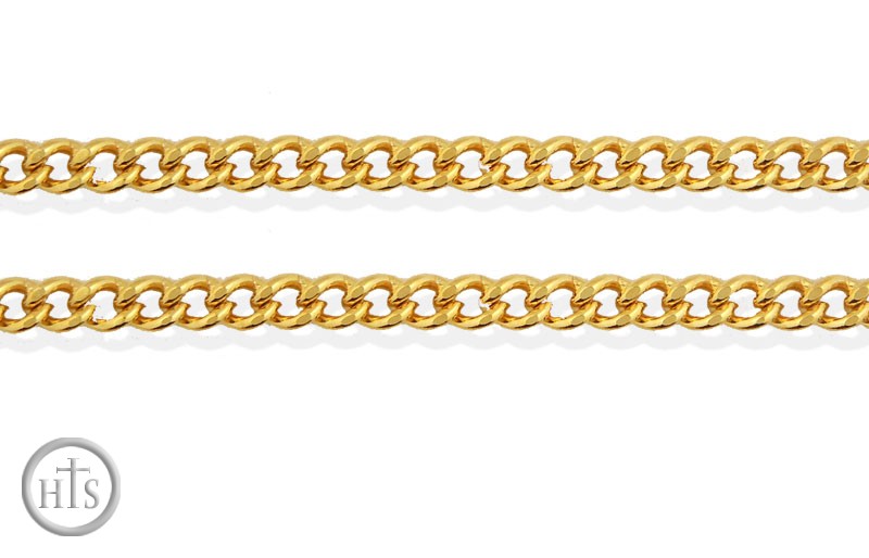Photo - Gold Plated Metal Base  Chain, 18
