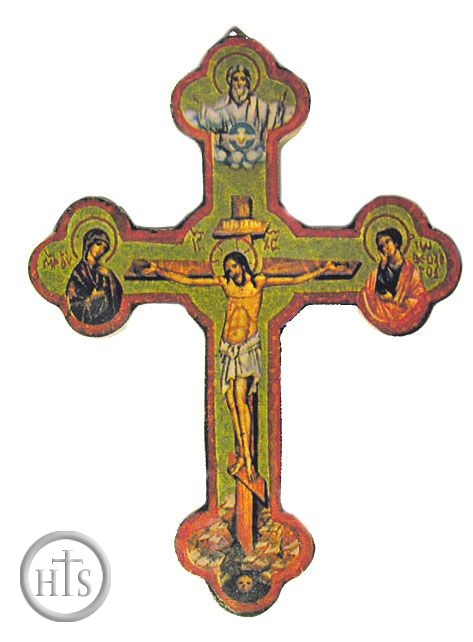 Product Picture - Greek Byzantine  Style Wall Cross, Small