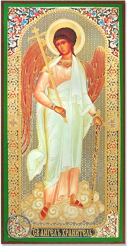 Image - Guardian Angel, Orthodox Christian Panel  Icon