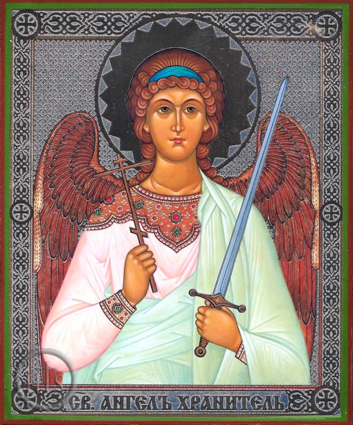 Image - Guardian Angel, Orthodox Christian Icon Large 