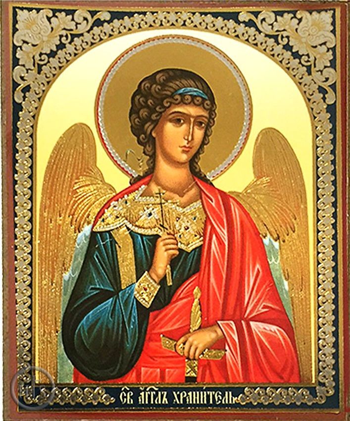 HolyTrinity Pic - Guardian Angel, Orthodox Christian Mini Icon