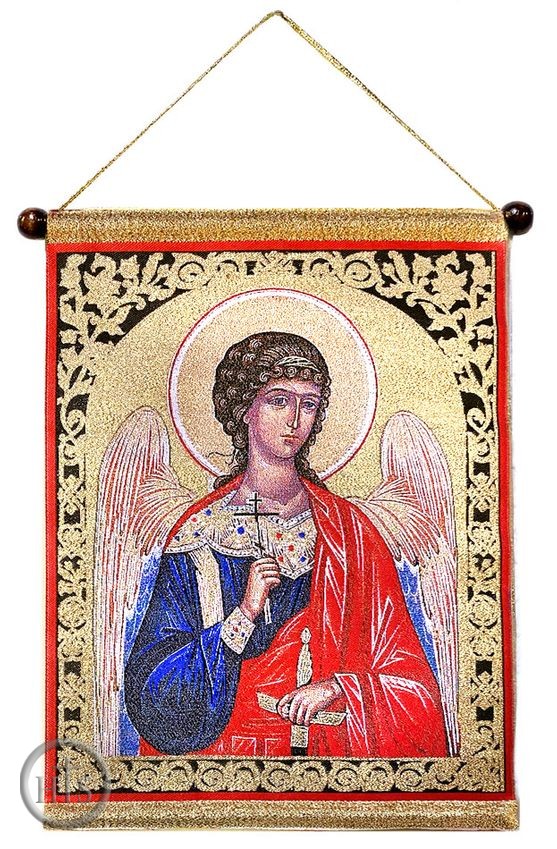 Picture - Guardian Angel, Hanging Tapestry Icon Banner 