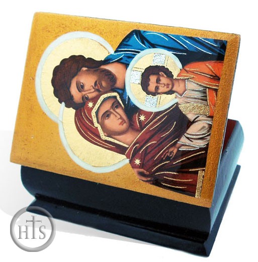 Photo - The Holy Family, Decoupage Icon Box