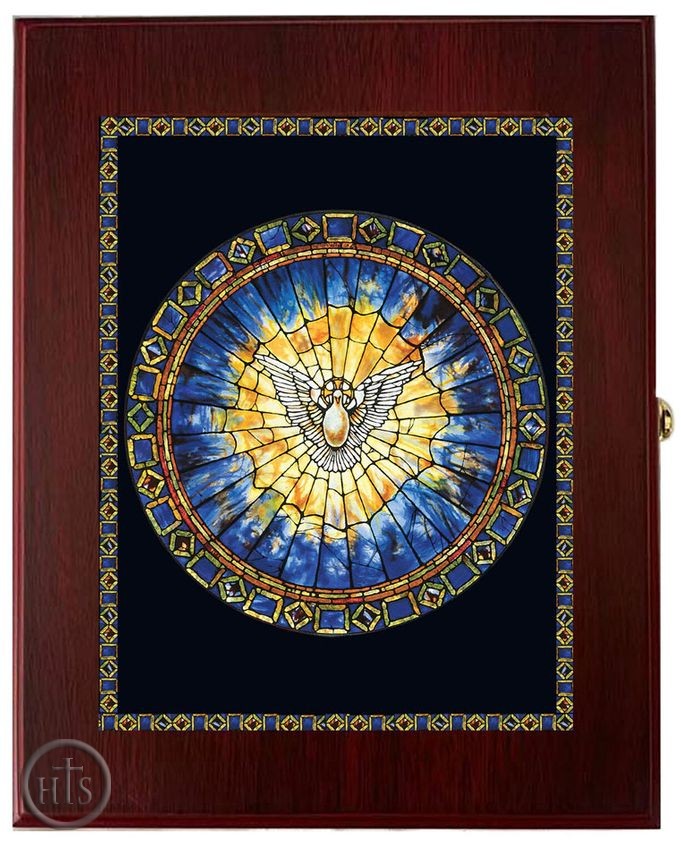 Picture - The Holy Spirit, Wall Hanging Sacred Framed Icon Box