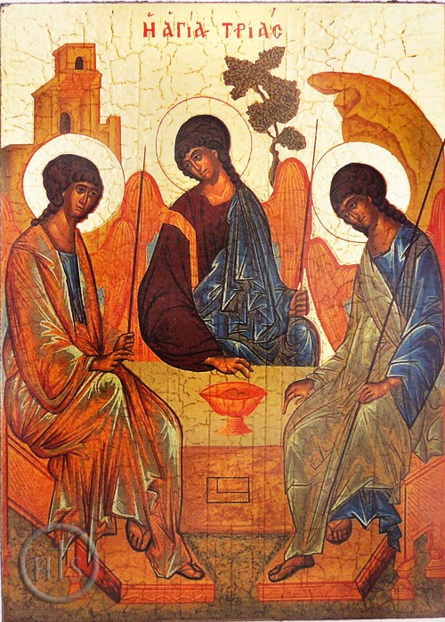 Product Photo - The Holy Trinity, Greek Orthodox Byzantine Icon