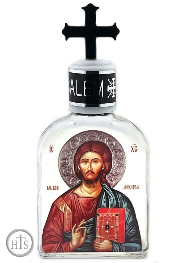 Product Image - Holy Water Bottle Glass, Jesus Christ, Small