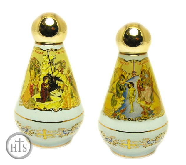 Pic - Holy Water Ceramic Container